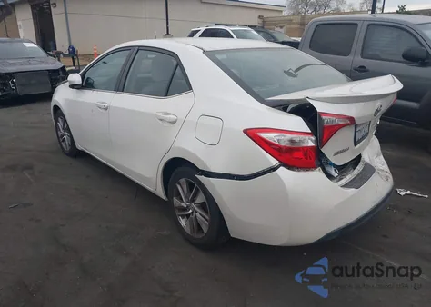 2014 Toyota Corolla Le Eco Plus from USA, damaged, VIN 5YFBPRHE9EP073213